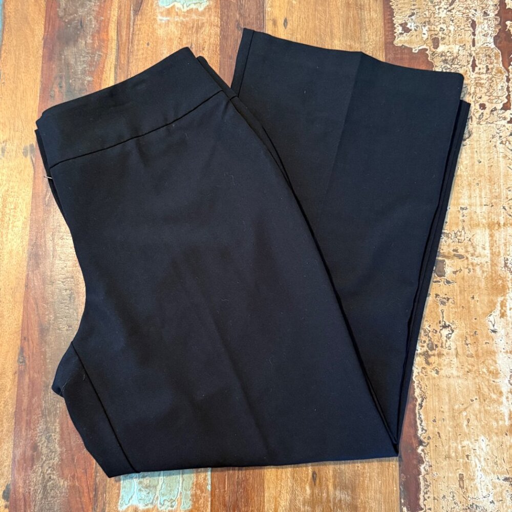 Style & Co Stretch‎ Wide Leg Black Pants Size 18S